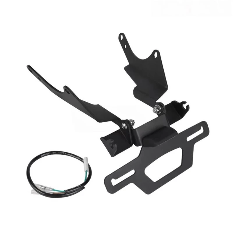 【AC77 Top !! 】Motorcycle Tail Frame LED License Plate Light Holder For Honda CB650R CBR650R 19-26 Fender Eliminator