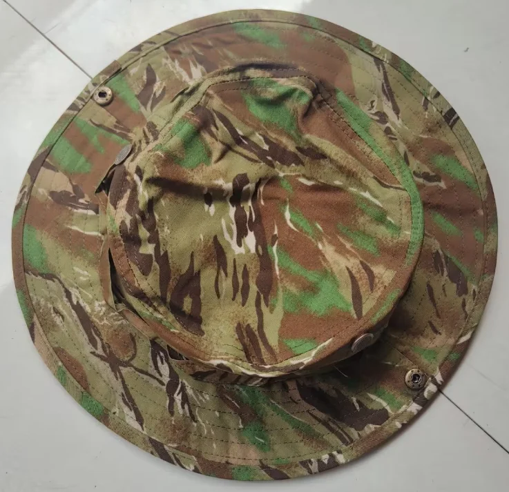 หมวกบอนนี่ลายพรางเสือดาว All-Terrain สีเขียว