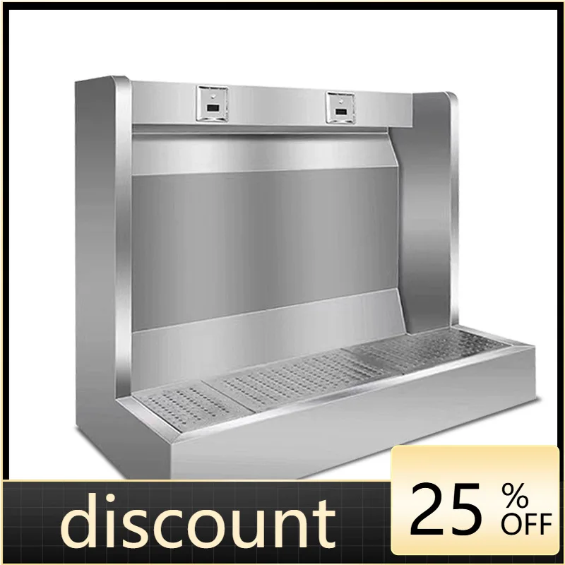 

LMM304 stainless steel urinal shopping mall school public toilet station vertical floor mounted