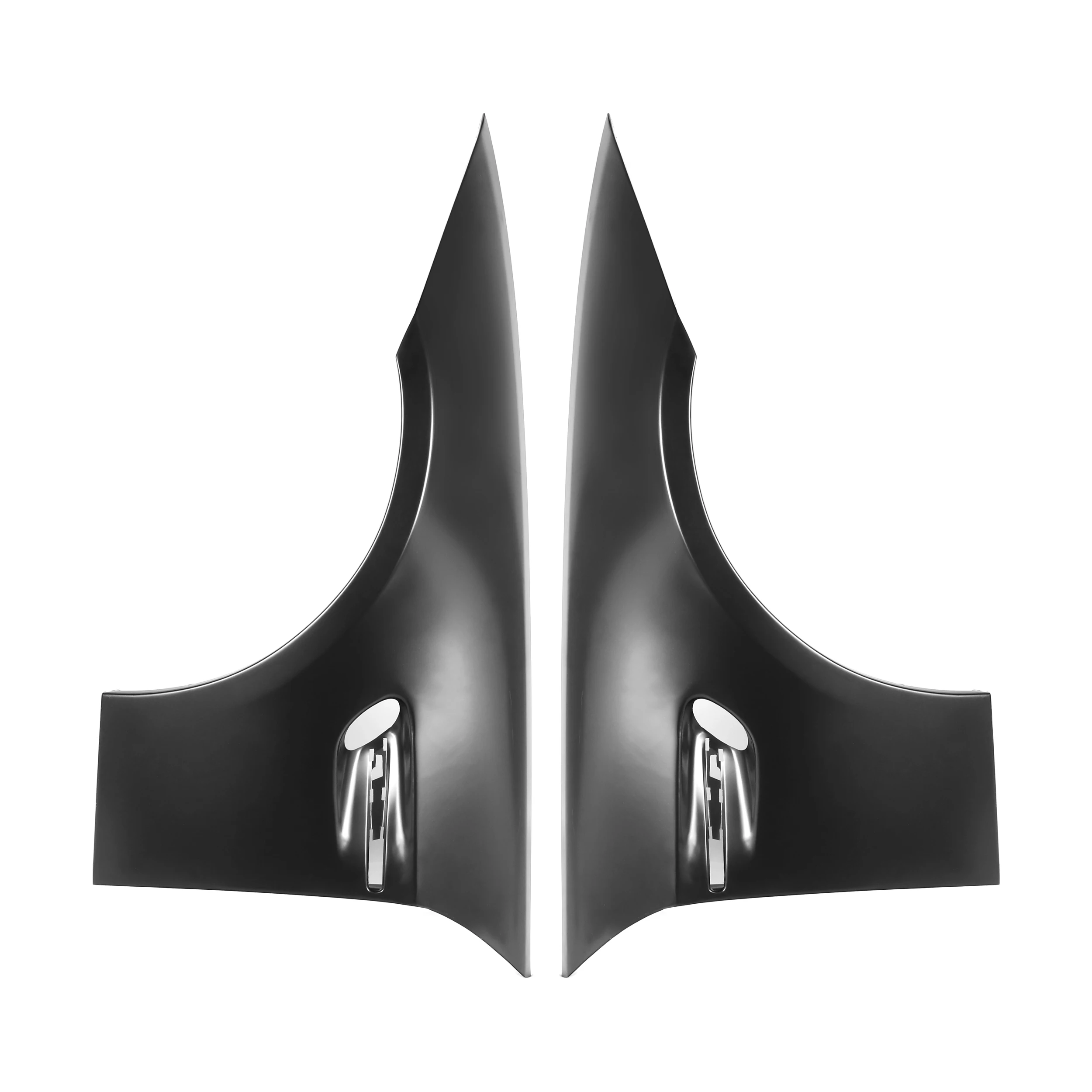 

E90 Iron Front Side Fender Trims M3 Style for 3 Series E90 LCI 4-Door 2009-2013 E90 Front Side Fender
