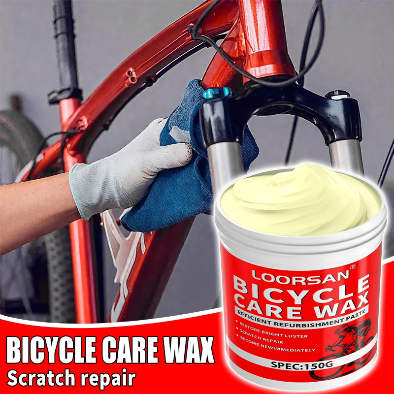 Bike Maintenance Wax Scratch Repair Paint Polish Refurbishment Paste Anti-Oxidation Waterproof Dustproof For Mountain Road Bikes