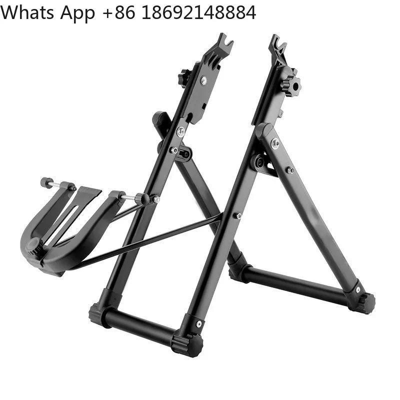 Folding bicycle rim table Repair tool Mountain bike corrector Bicycle wheel hub aligner