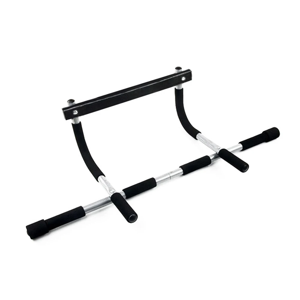 Pull Up Bar No Drilling Chin Up Bar Max Limit 100KG Door Mounted Bar Steel Multi-Grip Strength with Padded Handles for Home Gym