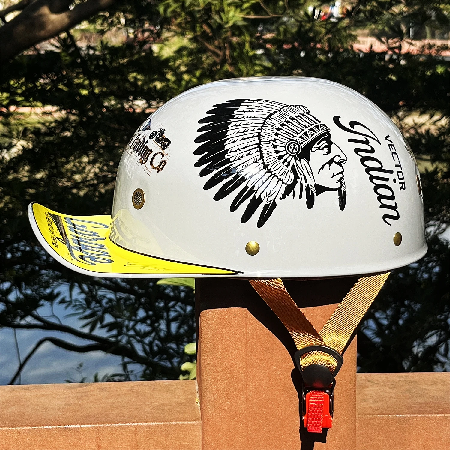 

Adult Half Open Helmet Summer Retro Motorcycle Vintage Half Helmet Baseball Cap Helmets Children Riding Motocross Men Women