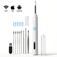 Smart Visual Ear Sticks HD1080P 4.2MM Camera WIFI Ear Pick Ear Cleaner Ear Spoon Wireless Endoscope Health Care Waterproof 6LEDs