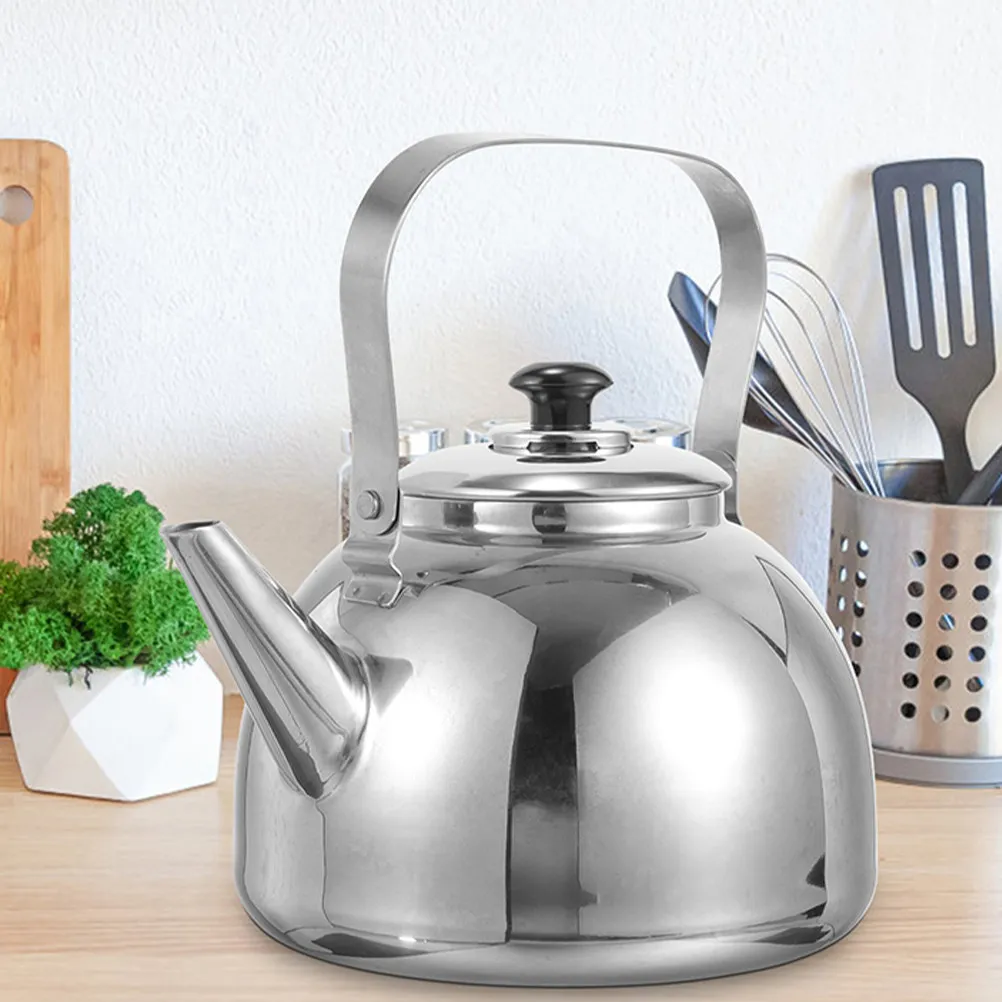 Universal Stainless Steel Tea Kettle Lid Replacement with Whistle Alert for Boiling Water Compatible with Most Electric Kettles