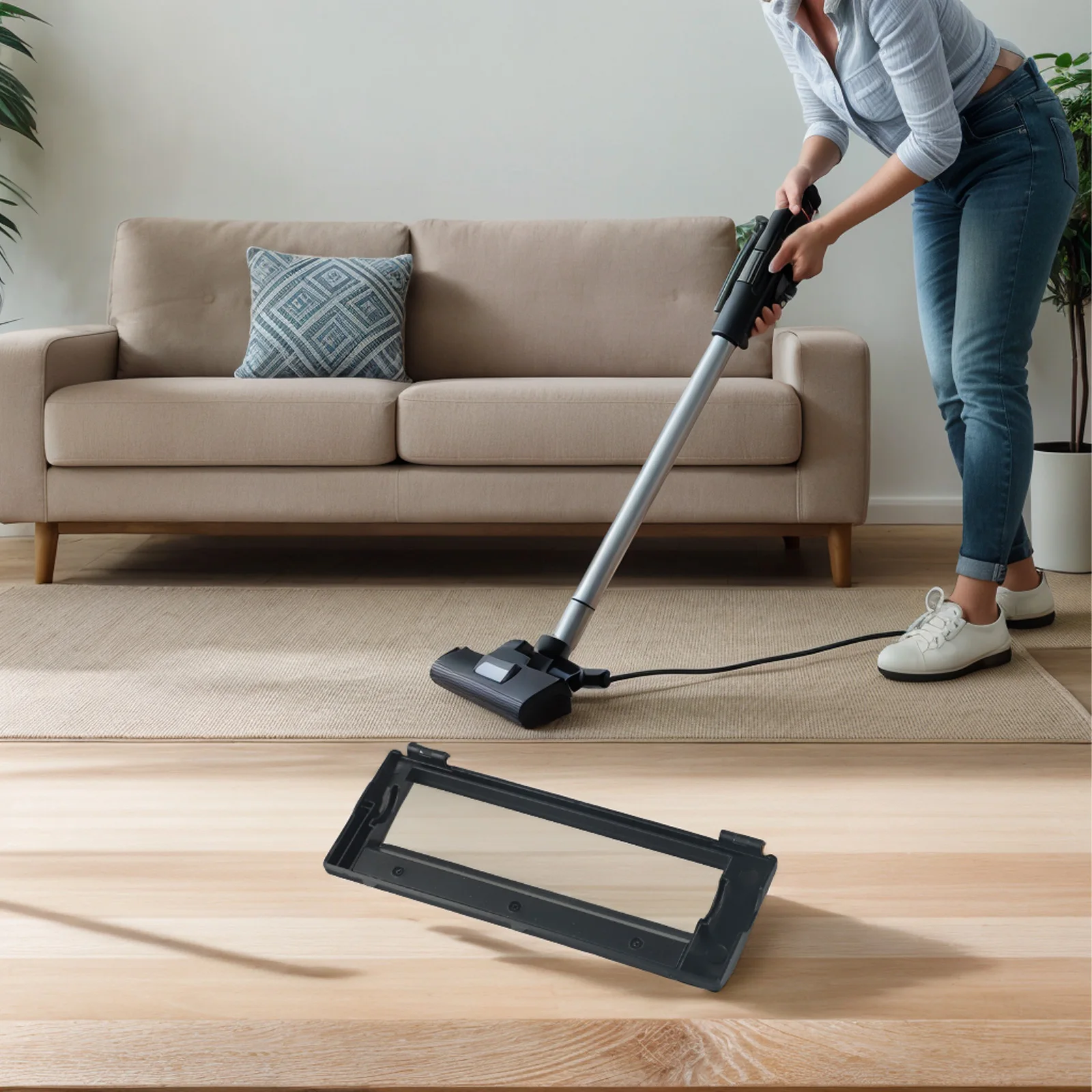 Vacuum Cleaner Brush Guard Robot Vacuum Brush Guard Home Cleaning Thorough Cleaning User-friendly Design For Eufy L50