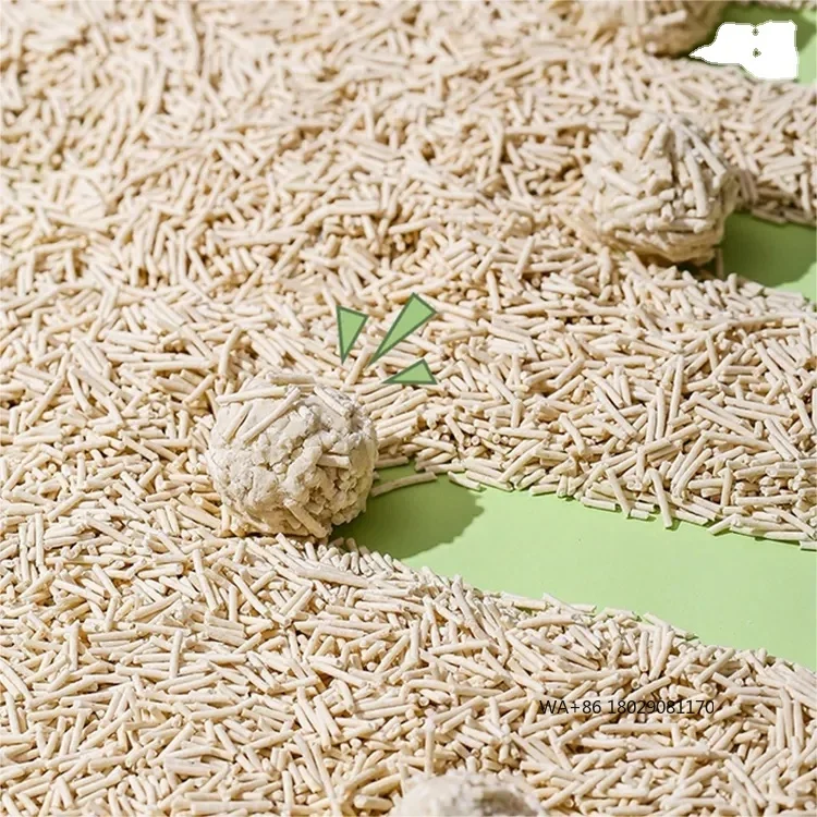 

Pine Wood Cat Litter Sand Wholesale Pine Wood Cat Litter for Cats Professional Tofu Cat Litter Good x