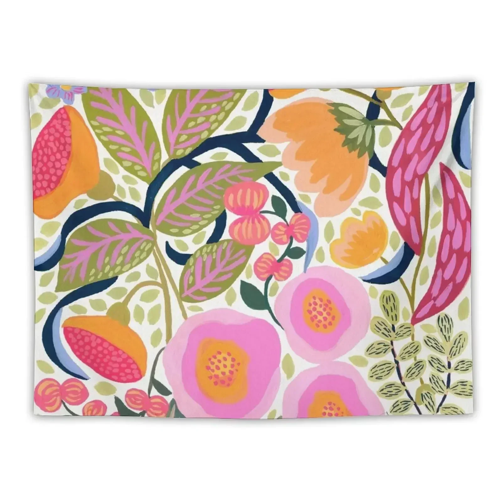 

Wild Blooms Tapestry Wall Hanging Wall Wall Carpet Things To Decorate The Room Tapestry