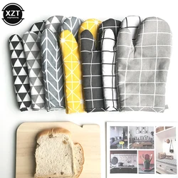 Kitchen Potholders Pad Stove Oven Gloves Set Mitts Heat Resistant Thermal Anti-heat Take Hot Pot Cooking Insulation Gloves