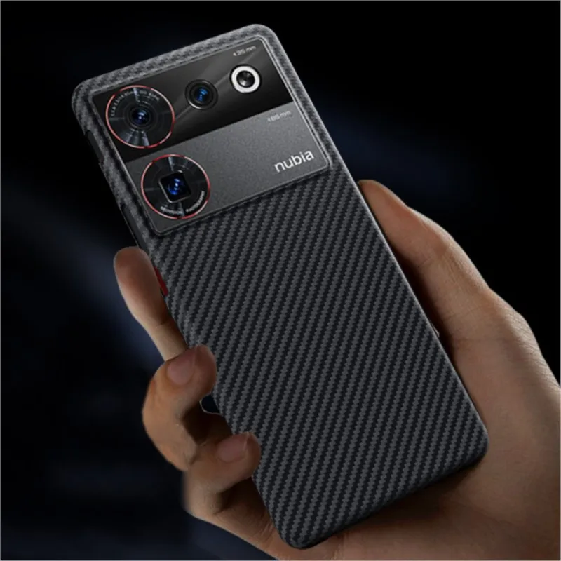 Kevlar Carbon Fiber Phone Case For ZTE Nubia Z50Ultra Cover hard-wearing lightweight thin case For ZTE Nubia Z50Ultra Funda bag