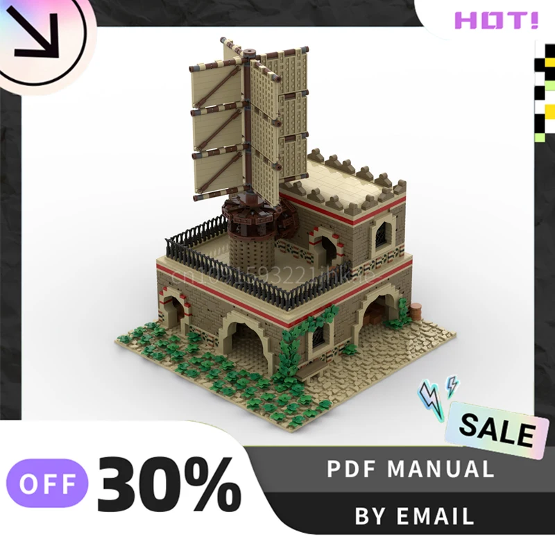 [4016PCS] Customized MOC Empire Mill Creative Building Blocks Set STEM Educational Toys DIY Construction Model Kit Birthday Gift