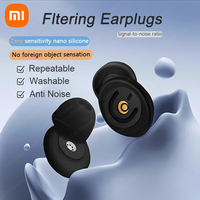 Xiaomi Soft Super Filtering Earplugs Hearing Protection Noise Reduction Reusable Anti Noise Earplugs For Work Travel Sleeping
