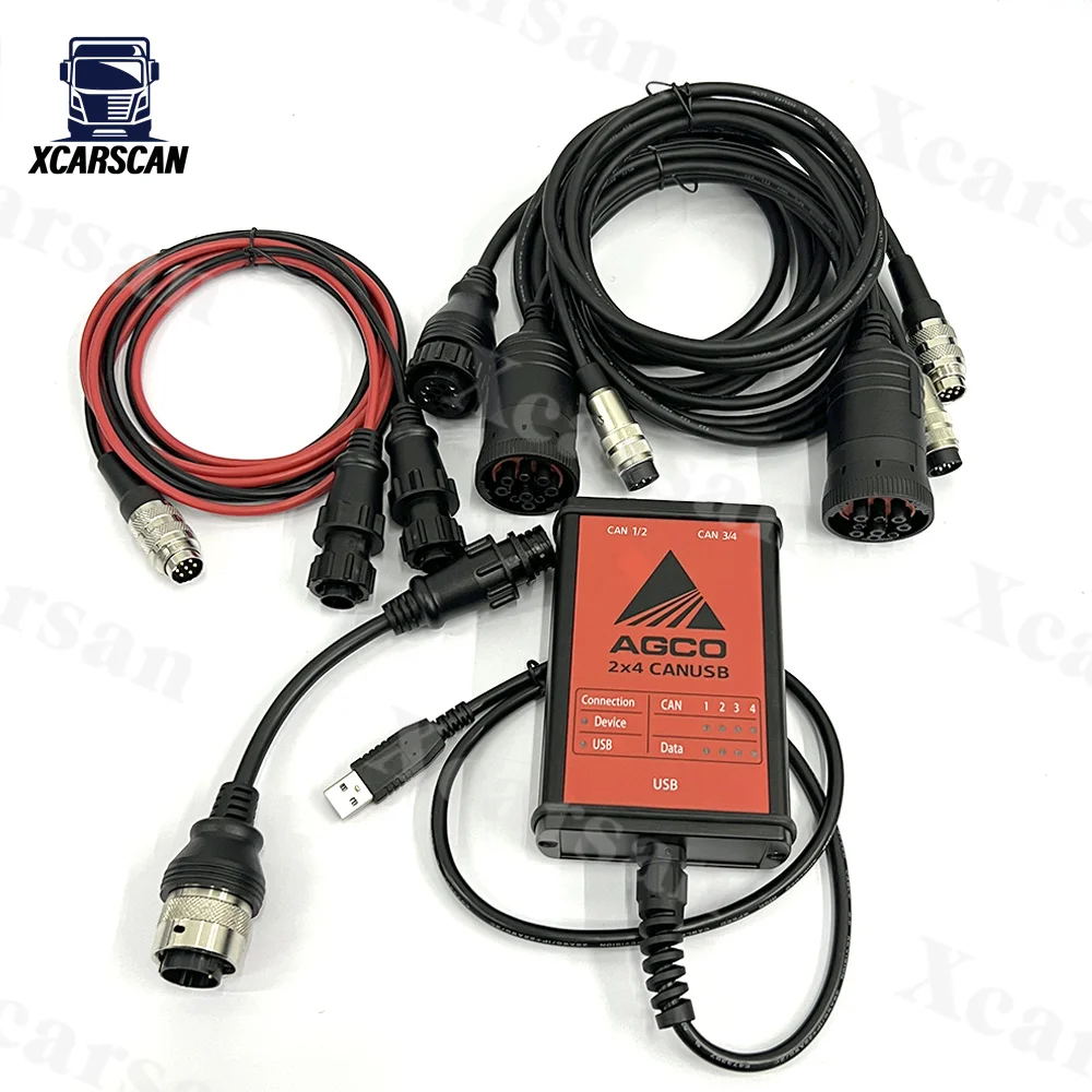 For AGCO CANBOX FENDT FenDias Electronic Diagnostic Tool Heavy Duty Electronic Tractor OEM AGCO Diagnosis Tool