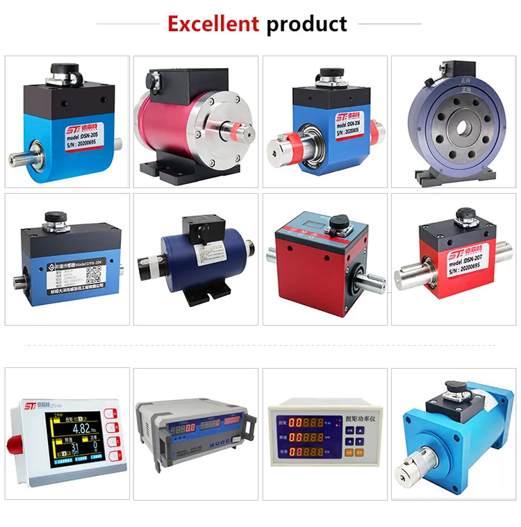 ZXY Motor rotating Factory directly sell high quality Non-Contact Shaft  rotary dynamic torque speeed sensor Transducer