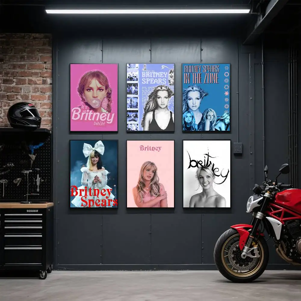 Britney Spears Poster, Kunstdruck im Anime-Stil, Heimdekoration, ideales Geschenk, perfekte Raumdekoration