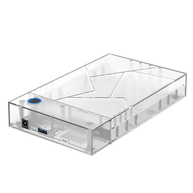 Hard Disk Casing 3.5Inch USB 3.0 Built-in HDD Casing, Suitable for Internal 3.5-Inch HDD Card EU Plug-ELEC