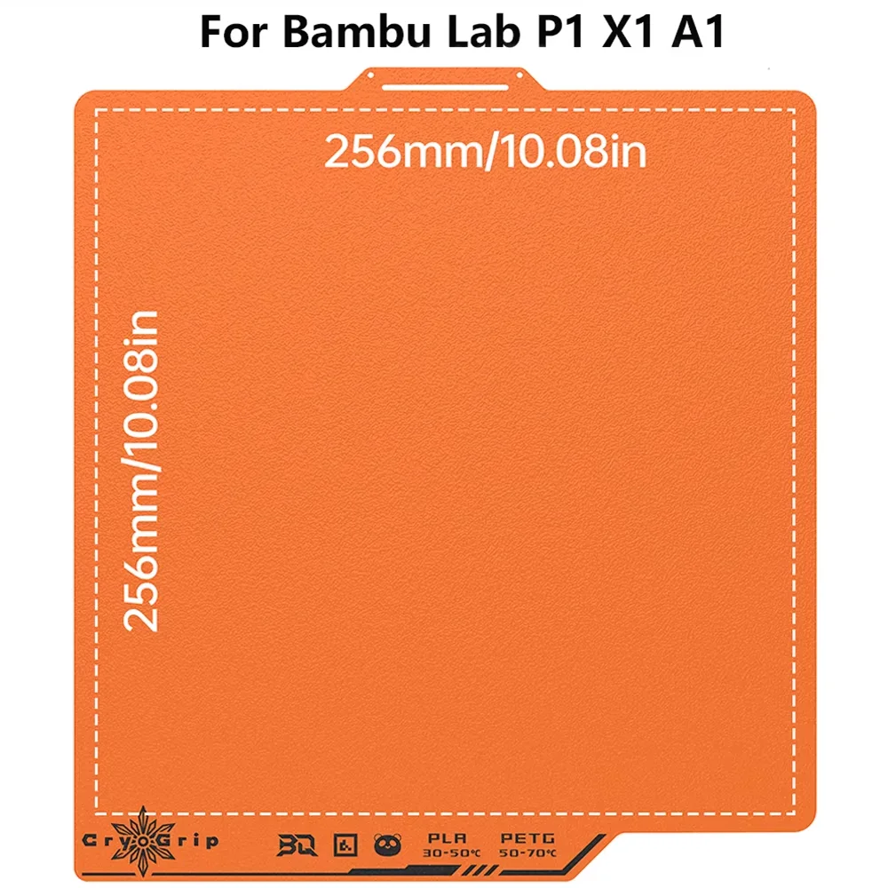 BIGTREETECH Panda Build Plate CryoGrip Pro Frostbite Koelplaat voor BambuLab X2D P1 A1 X1 A1MINI Prusa XL Core One MK4 MK4S MK3