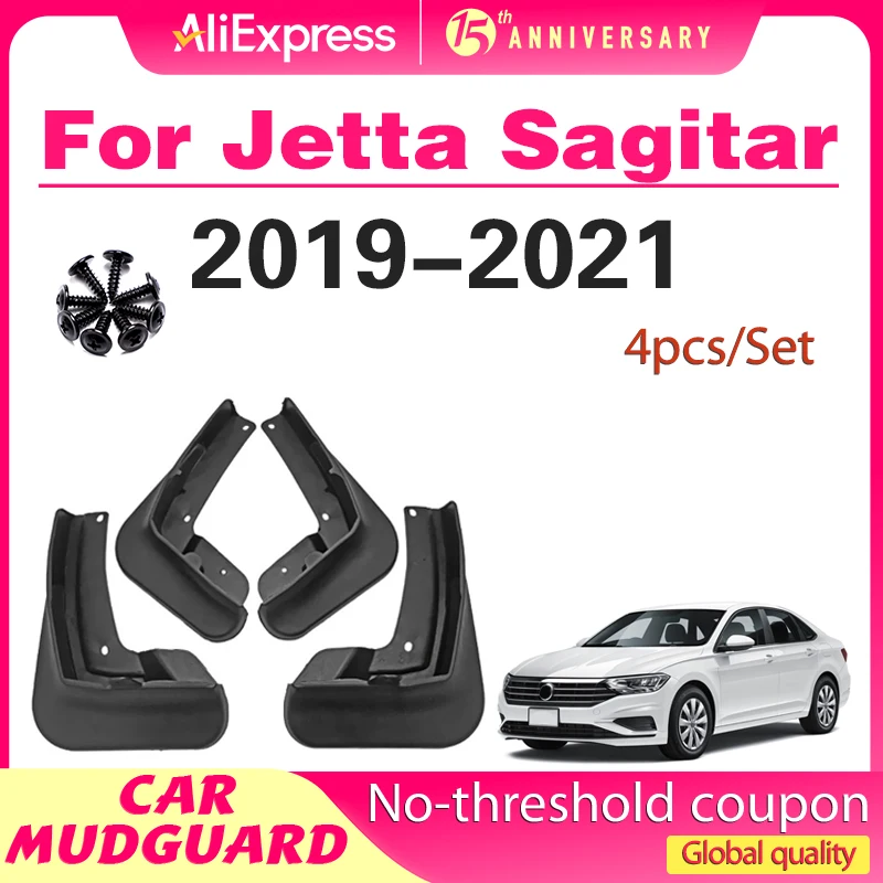 

Mudguards for Volkswagen VW Jetta/Sagitar A7 Mk7 2019~2021 Car Accessories Mudflap Fender Auto Replacement Parts