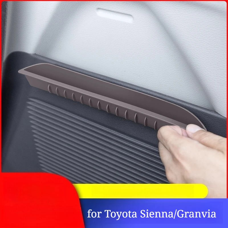 Full Set Car Storage Accessories for Toyota Sienna/Granvia - Trunk Side Boxes & Door Storage Cases