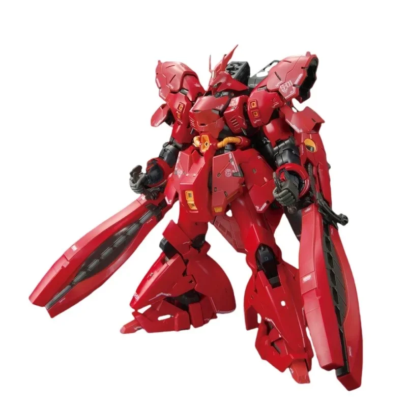 Bandai in Stock Original RG 1/144 GUNDAM Anime Figures MSN-04FF SAZABI GUNDAM Action Figure Toys  PVC Collectible Model for Kids