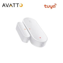 AVATTO Smart Door Sensor,Tuya Smart Home Security Detector Alarm Window Sensor Detector Smart Life APP Remote Monitor