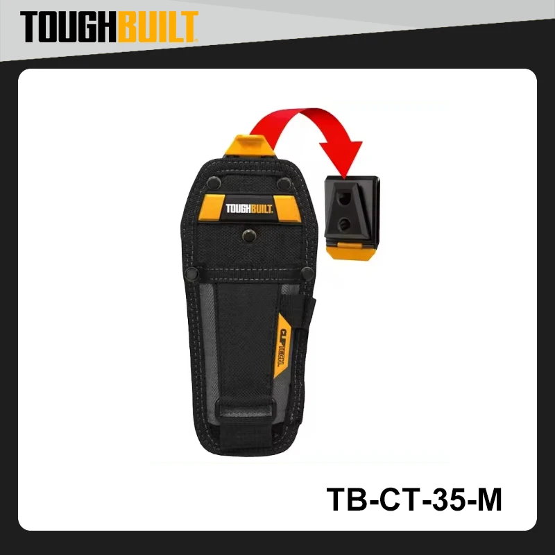 

TOUGHBUIL TB-CT-35-M Средний чехол для плоскогубцев с 3 карманами, сверхмощная сумка для хранения инструментов с зажимом для ремня