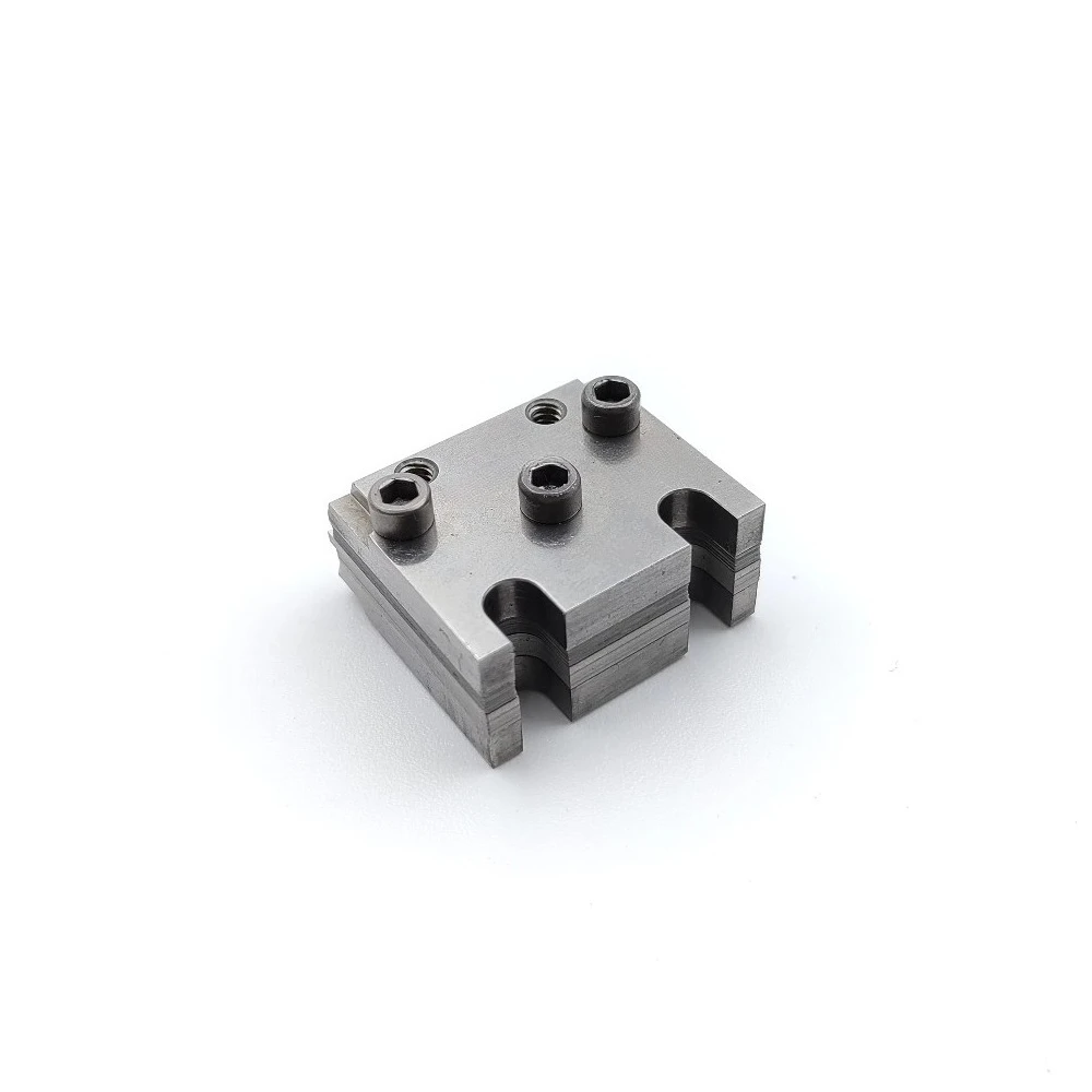 

Custom ITW2 Special-Shape Hot Melt Glue Nozzle | 2 Hole Reduced Output Plastic/Wood Packaging