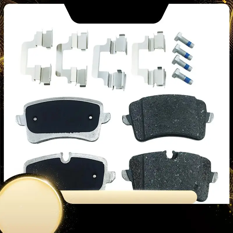 

1 комплект тормозных колодок для A6L C7 A5 A7 Macan 4G0698451A 4G0698451D 4GD698451 Parts-A74F