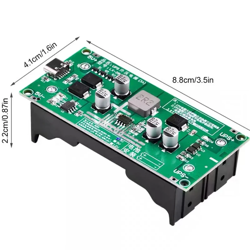 3A عالية الطاقة 18650 بطارية ليثيوم دفعة وحدة 5V912V شحن وتفريغ شحن مجلس UPS إمدادات الطاقة غير المنقطعة