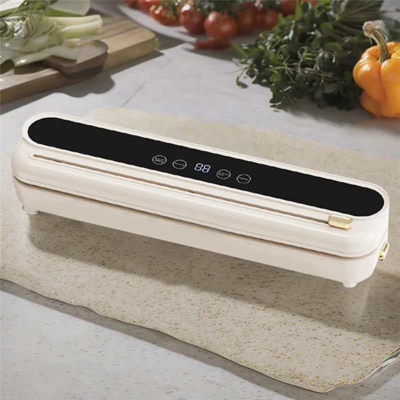 ماكينة ختم تخزين الطعام الكهربائية القابلة لإعادة الشحن من ABLE لجهاز محمول لتغليف المواد الغذائية الجافة/الرطبة