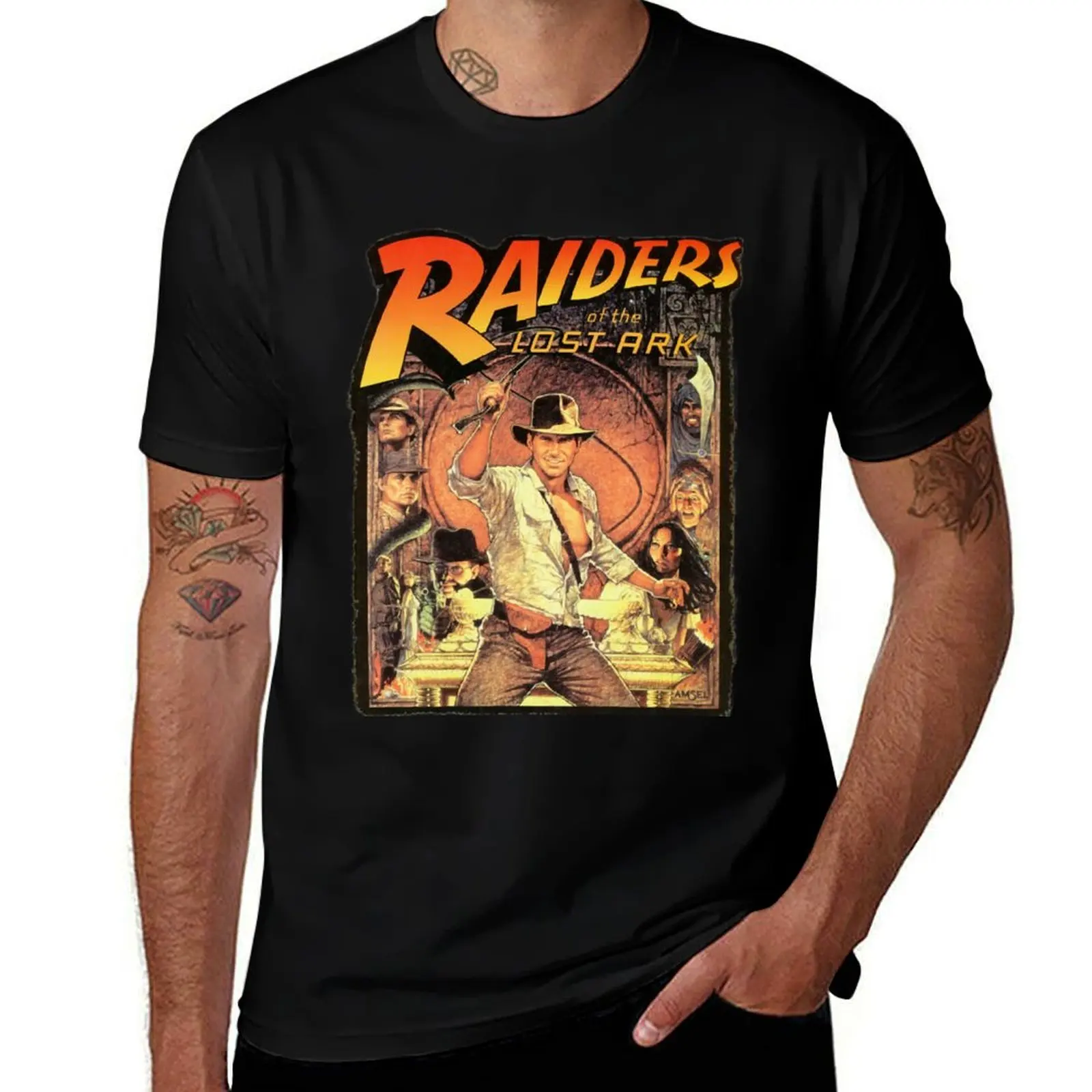 Raiders of the Lost Ark Essential T-Shirt anime Personalized t-shirt graphic t shirts custom t-shirts Men's t-shirts