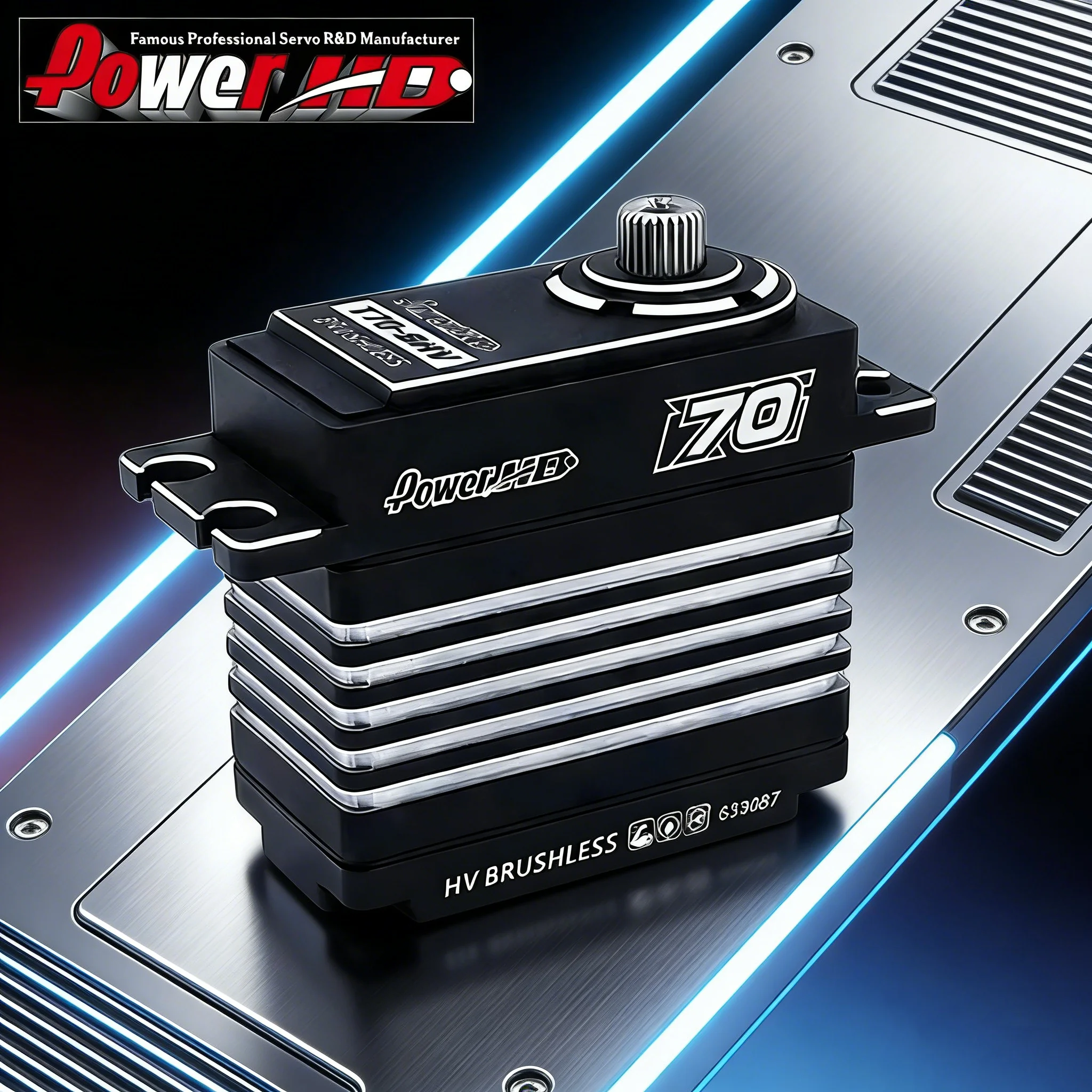 Power HD T70-BHV T70BHV Steel Gear High Torque Brushless Servo 6.0-8.4V 55kg-70kg