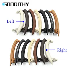 Left Right Passenger Door Pull Handle with Leather Cover Assembly Replacement For BMW X5 X6 F15 F16 2014 2015 2016 2017 2018