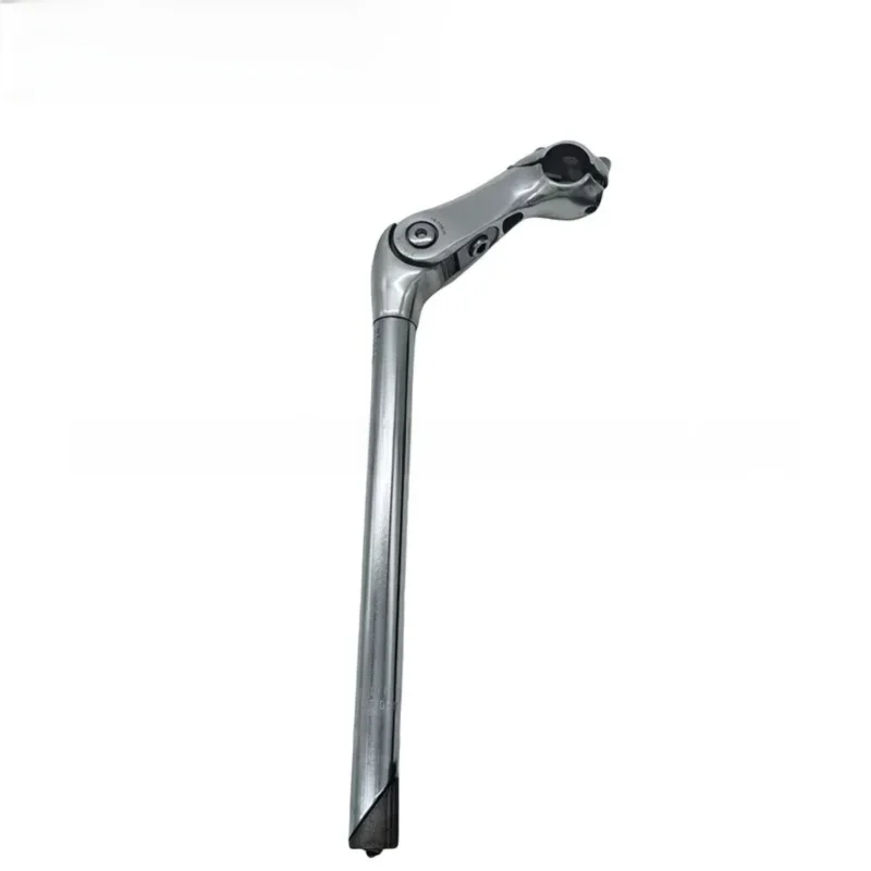 Adjustable Bicycle Stem Riser 90mm*25.4mm, 22.2/25.4*325mm Handlebar Stem Extender, Aluminum Alloy Bike Fork Stem for MTB Road C