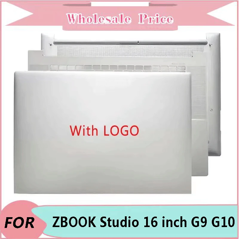 New For ZBOOK Studio 16 inch G9 G10 Laptop LCD Back Cover Front Bezel Upper Palmrest Bottom Base Case Keyboard Hinges