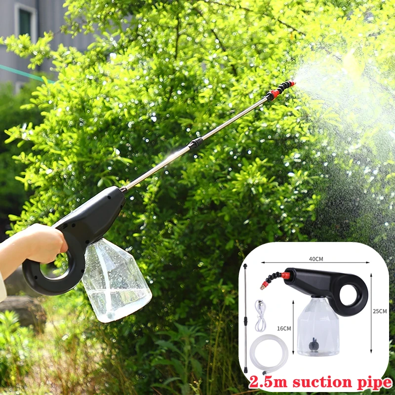 

Garden Sprayer Electric Watering Spray Gun Automatic Plants Sprinkler Watering Can For Flowers Plant Mister Irrigation Tools