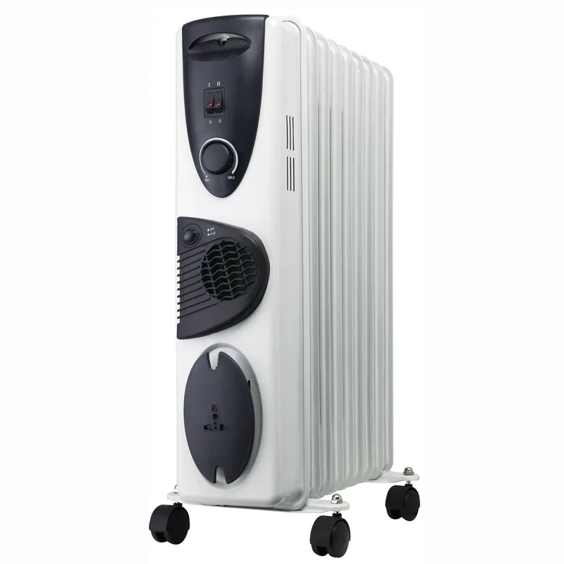 

Электрический масляный радиатор, инфракрасный обогреватель, полный комнатный масляный обогреватель со светодиодным дисплеем, таймером и дистанционным управлением для зимы
