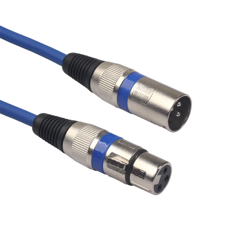 Male To Female XLR Line, Audio Signal Line, Balanced Line, XLR Line, Color Audio Line, Suitable for Audio Mixer Microphone