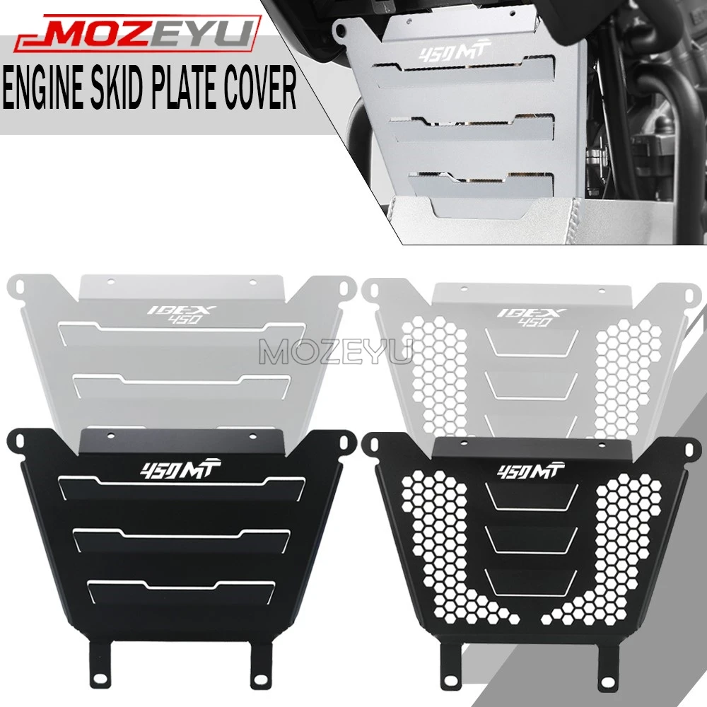 For CFMOTO CF MOTO 450 MT 450 MT450 CF450MT 2024 MOZEYU 2025 2026 450MT Motorcycle Parts Engine Skidplate Guard Cover Protector