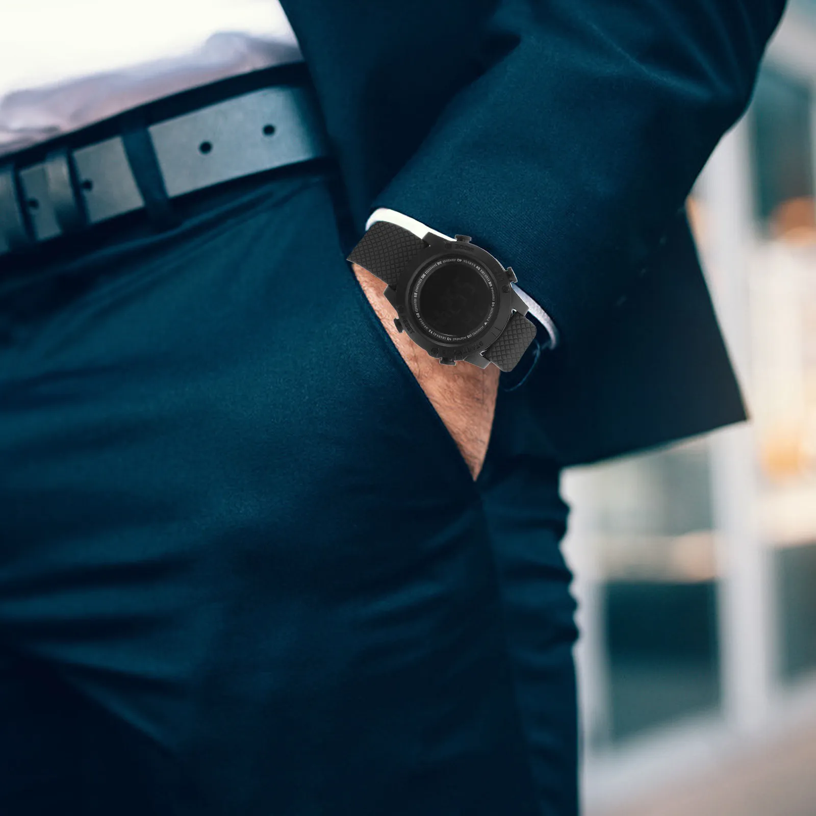 

Светящиеся электронные часы, водонепроницаемые, с регулируемым ремешком, прочные, для делового и уличного использования, праздничный подарок, электронные часы