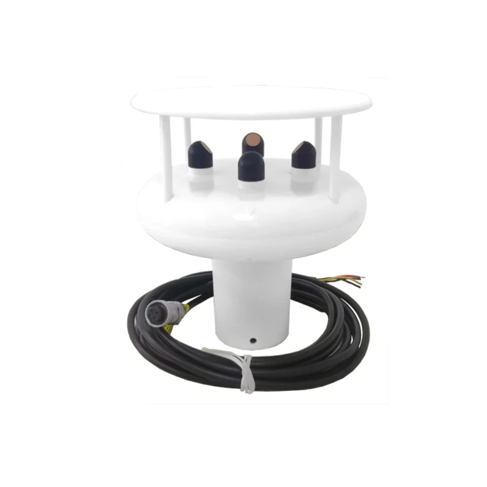 Corrosion-resistant Ultrasonic Wind Speed And Direction Anemometer 2-axis Ultrasonic Airflow Sensor