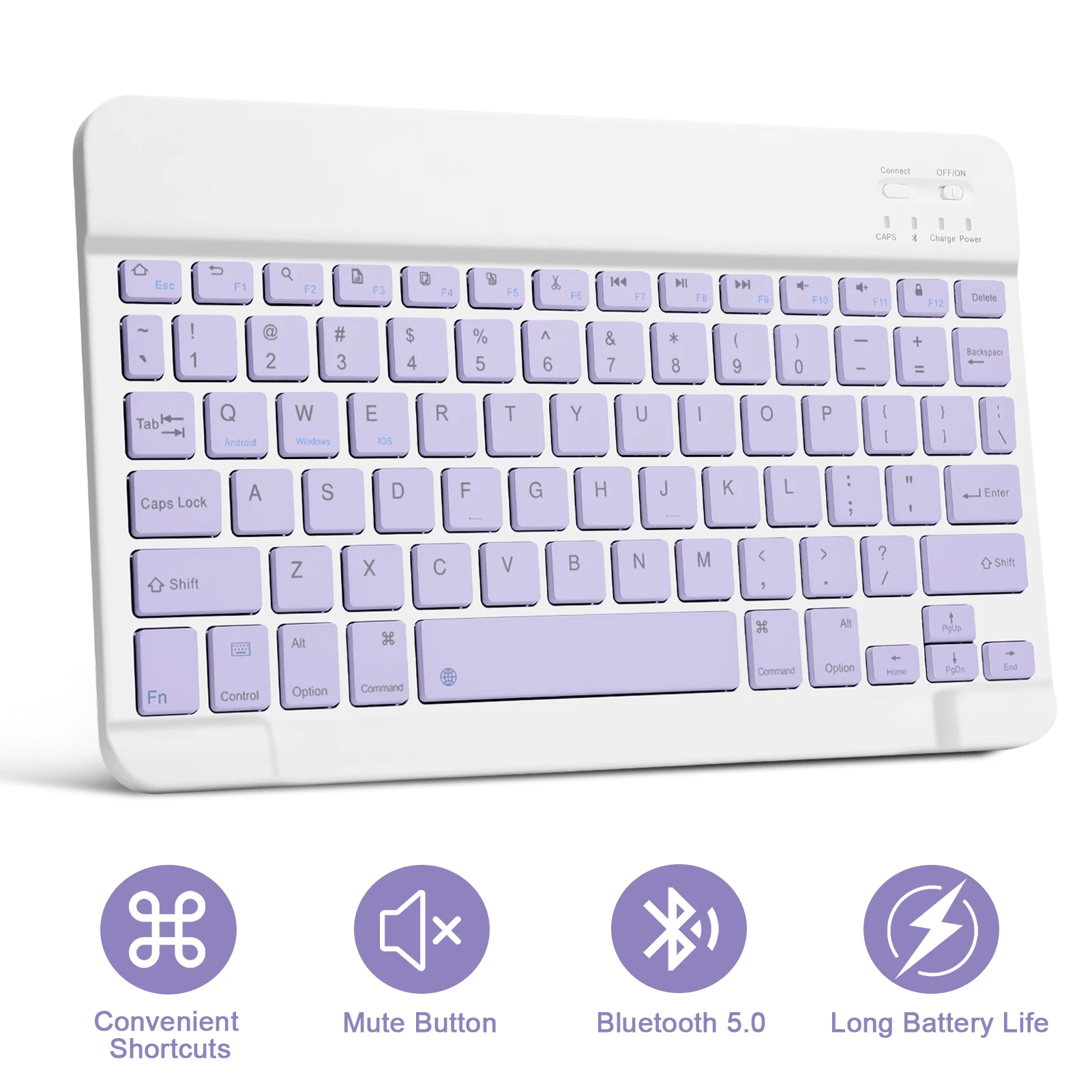 For Samsung Galaxy Tab S9 FE 2023 Keyboard Case Detachable Backlit Keyboard with Case for Galaxy Tab S9 11" Tab S9 FE 10.9" 2023