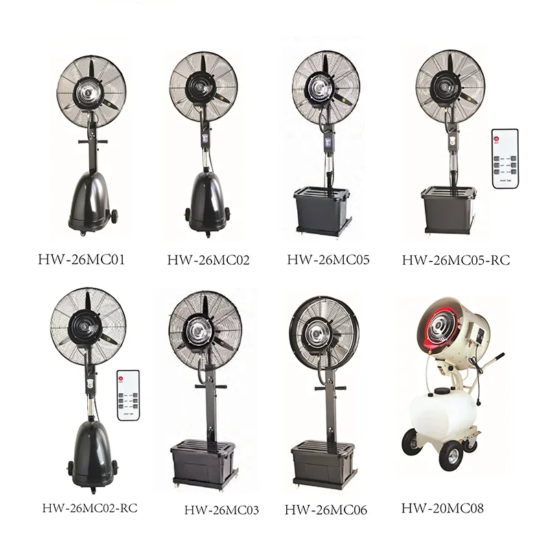 Guaranteed Quality Stand Cooling Water Mist Spray Fan For Home Use