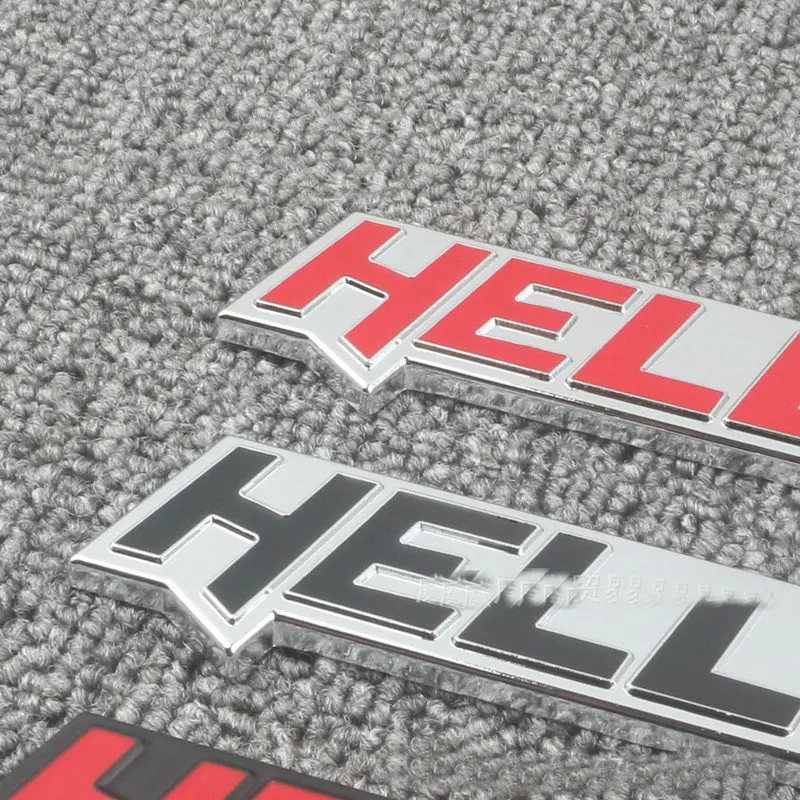 (Buy one get one free)  Car HELLCAT Sticker For Dodge Challenger