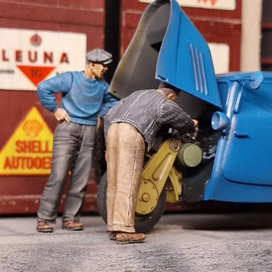1:35 Resin Kit Civiele Man