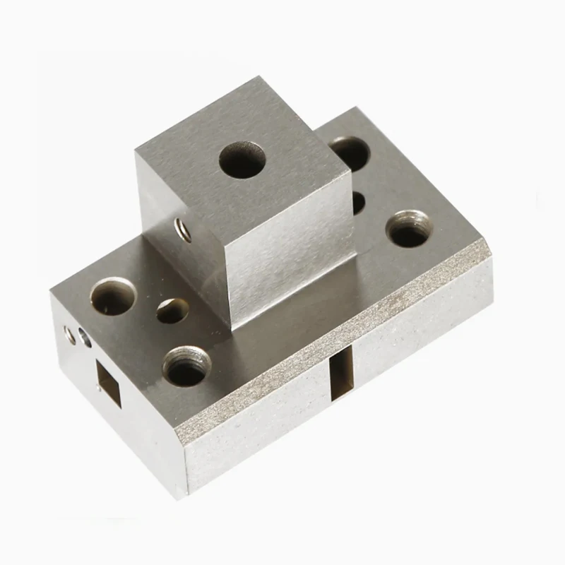 Custom Stainless Steel CNC Machined Double Male Thread Fitting Side Port Pipe Connector