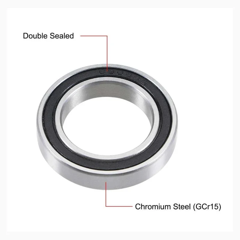 1PC  16008 16009 16010 16011 16012 16013 16014-2RS Deep Groove Ball Bearing