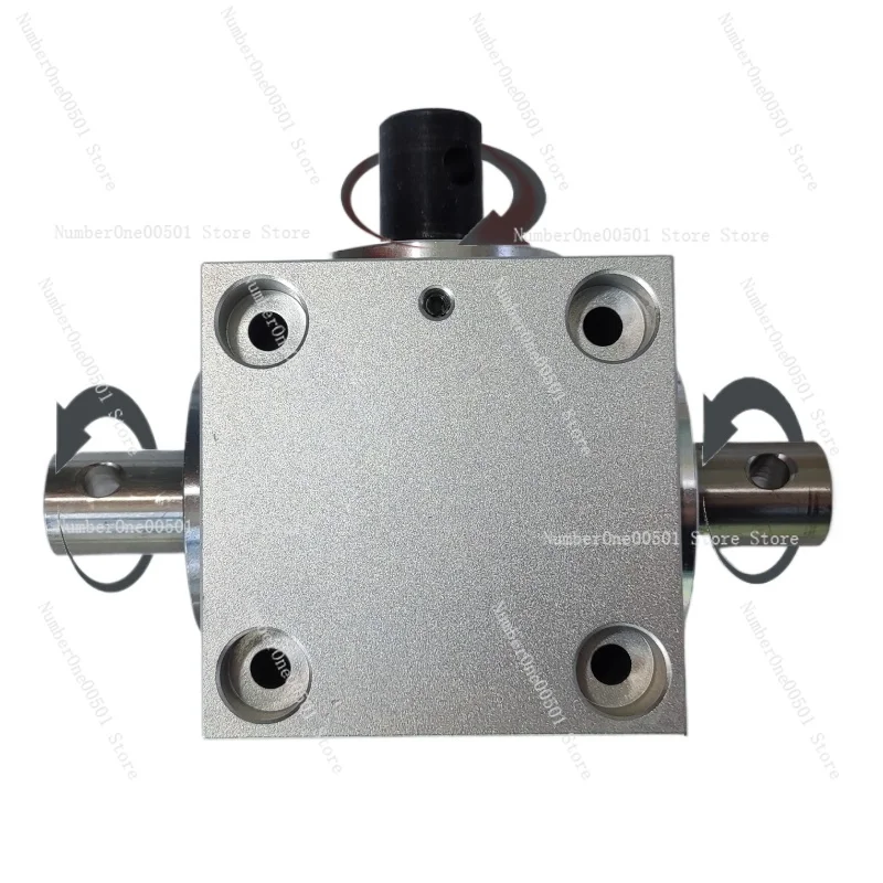 Horizontal Right Angle Steering Gear 90 Degrees Commutator Side Installation Model 1520w-lzxq-15