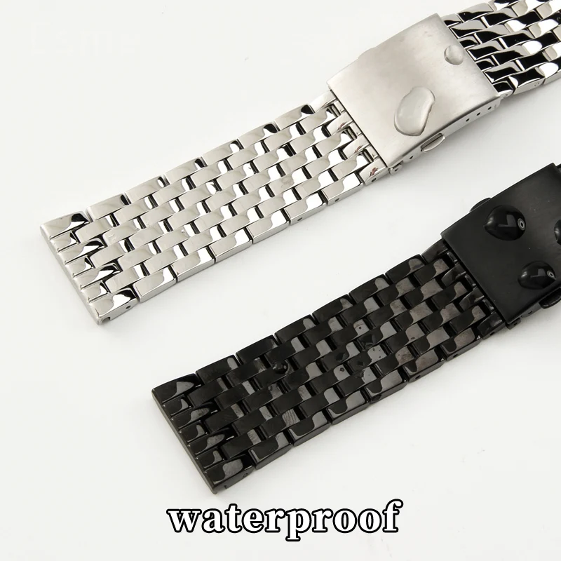 Solid Stainless Steel Watch Strap for Diesel Dz7256 Dz7291 Dz7257 Men\'s Solid Watch Bracelet Watchband Belt 22 24 26 28 30mm